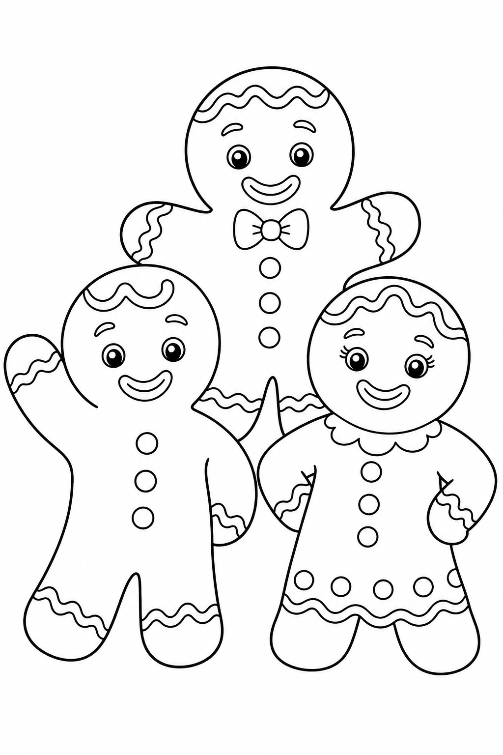 Inside page 7 of the Reindeer Rescue personalised colouring book