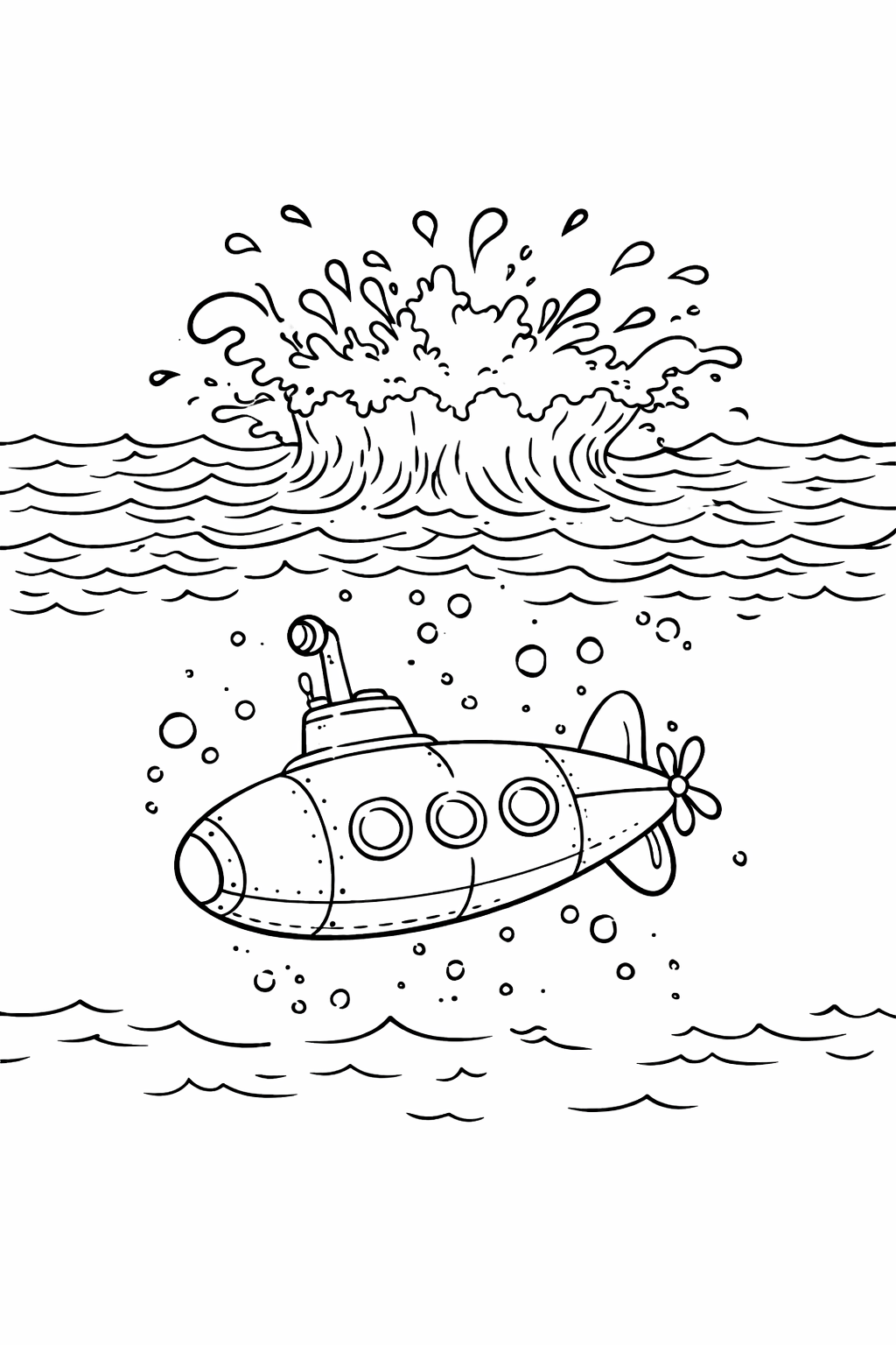 Inside page 12 of the Magical Adventure personalised colouring book